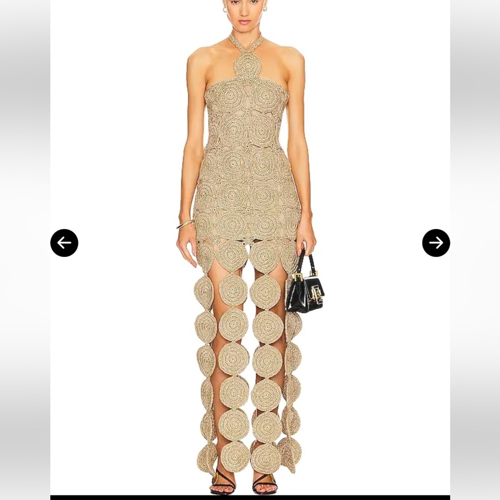 Simon Miller gold BEEP BEEP Dress